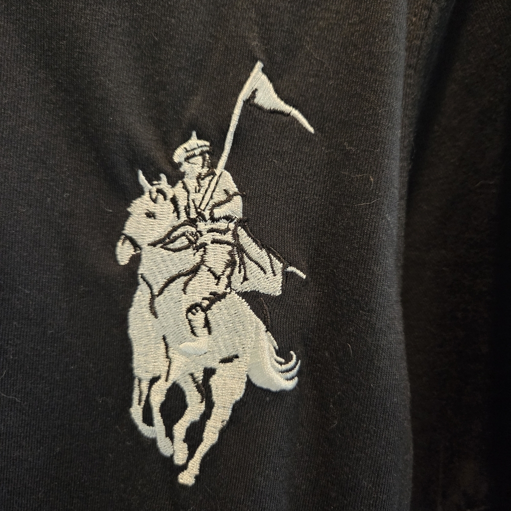 Culture Premium Black Polo Shirt Royal Member Club Embroidered Logo Size L Nwt — image 6 of 8